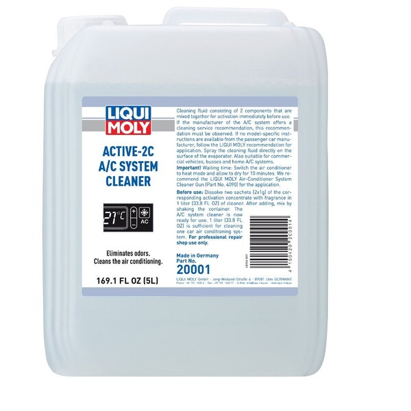 Liqui Moly Active2C A/C System Cleaner, 1 pc, 20001 20001 Zoro